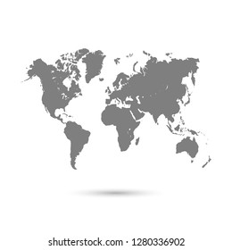 world map vector