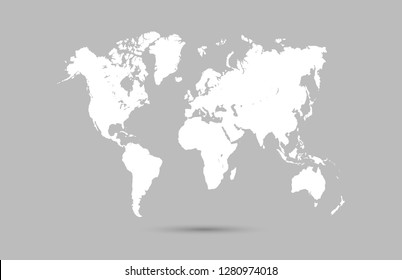 world map vector