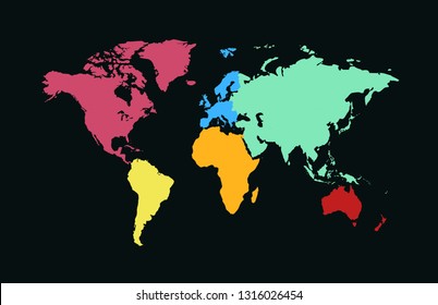 world map vector