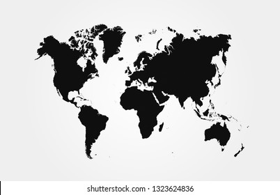 world map vector