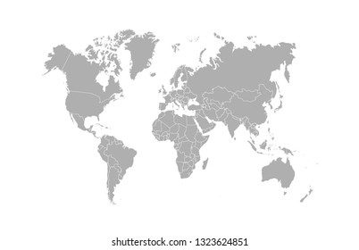 world map vector