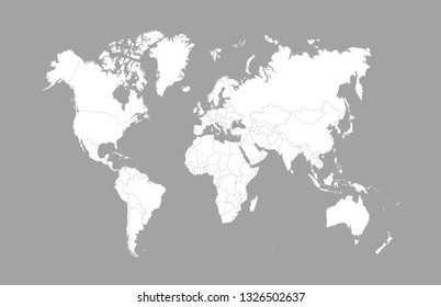 world map vector