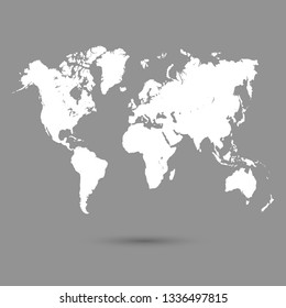 world map vector