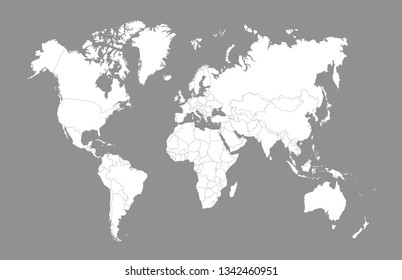 world map vector