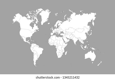 world map vector