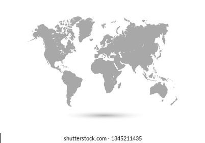 world map vector