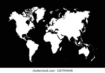 world map vector