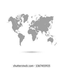 world map vector