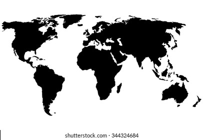 world map vector