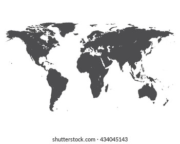 World map vector