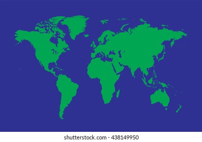 world map vector