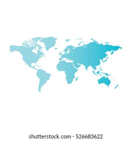 World map vector