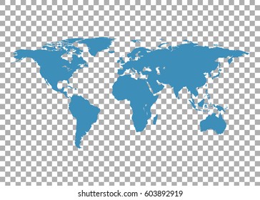 World map vector