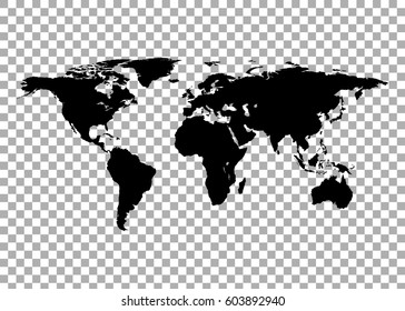 World map vector