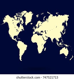 world map vector