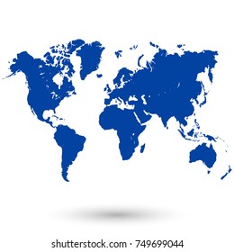 world map vector