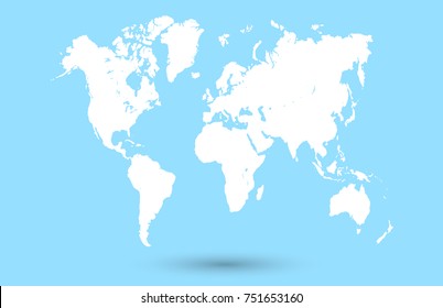 world map vector