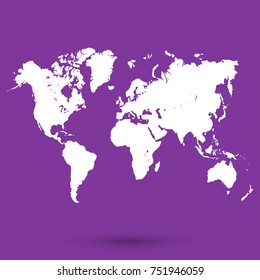 world map vector
