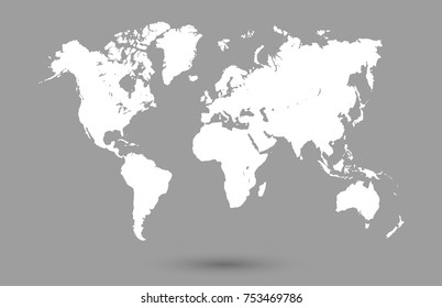 world map vector