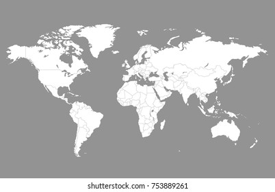 world map vector