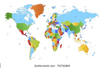 world map vector