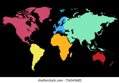 world map vector