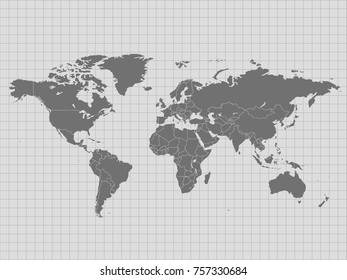 world map vector