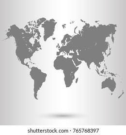 world map vector