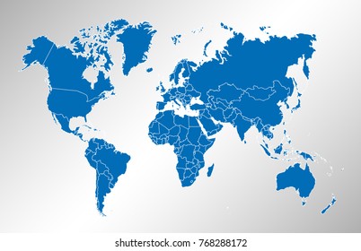 world map vector