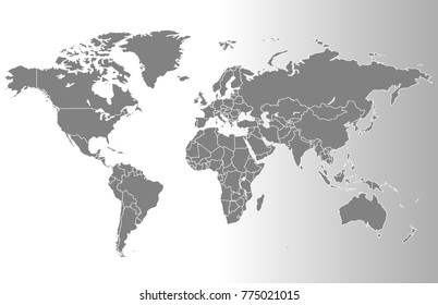 world map vector