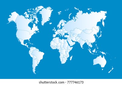 world map vector