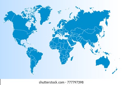 world map vector