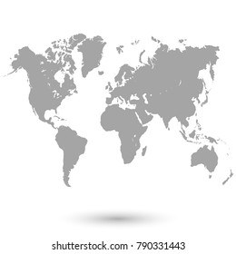 world map vector