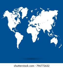 world map vector
