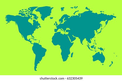 world map vector background
