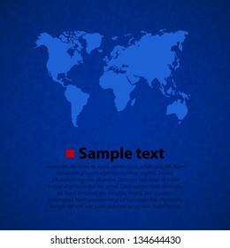 world map vector background. Variant 2