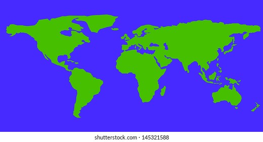 World map vector, credit : NA SA