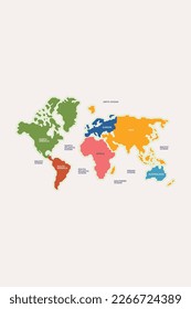 
World Map vector design illustration