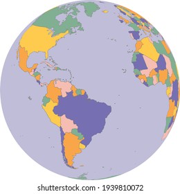 World Map Vector - Editable maps