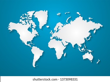 World map Vector. Globe earth, worldmap