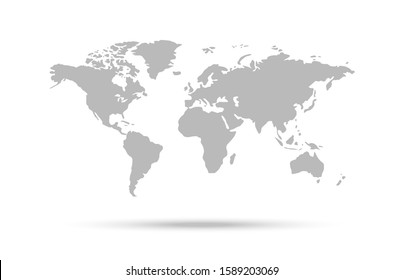 621,458 World Map With White Background Images, Stock Photos & Vectors ...