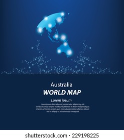 World Map vector Illustration