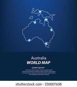 World Map vector Illustration