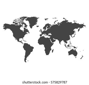 World Map Vector Illustration