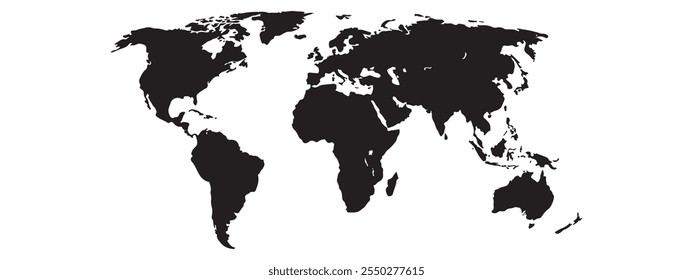 World map vector illustration. Eps 10