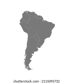 World map vector illustration on white