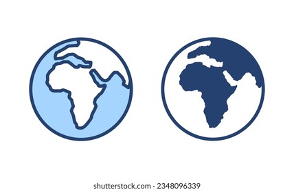 World map vector. Worldmap sign and symbol. Globe icon