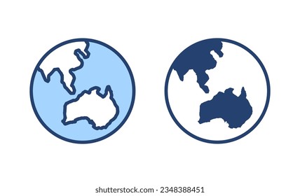 World map vector. Worldmap sign and symbol. Globe icon