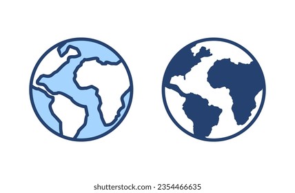 World map vector. Worldmap sign and symbol. Globe icon