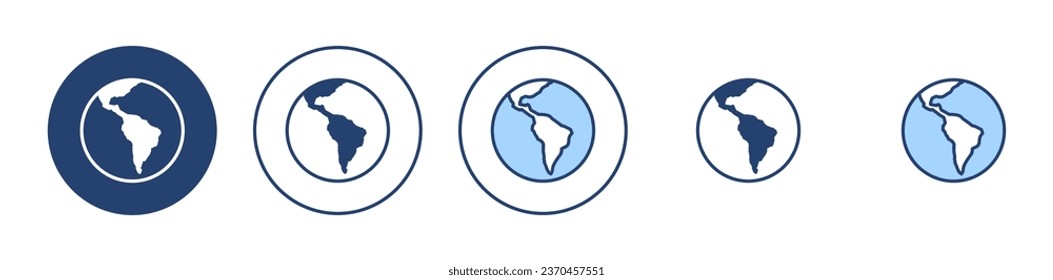 World map vector. Worldmap sign and symbol. Globe icon